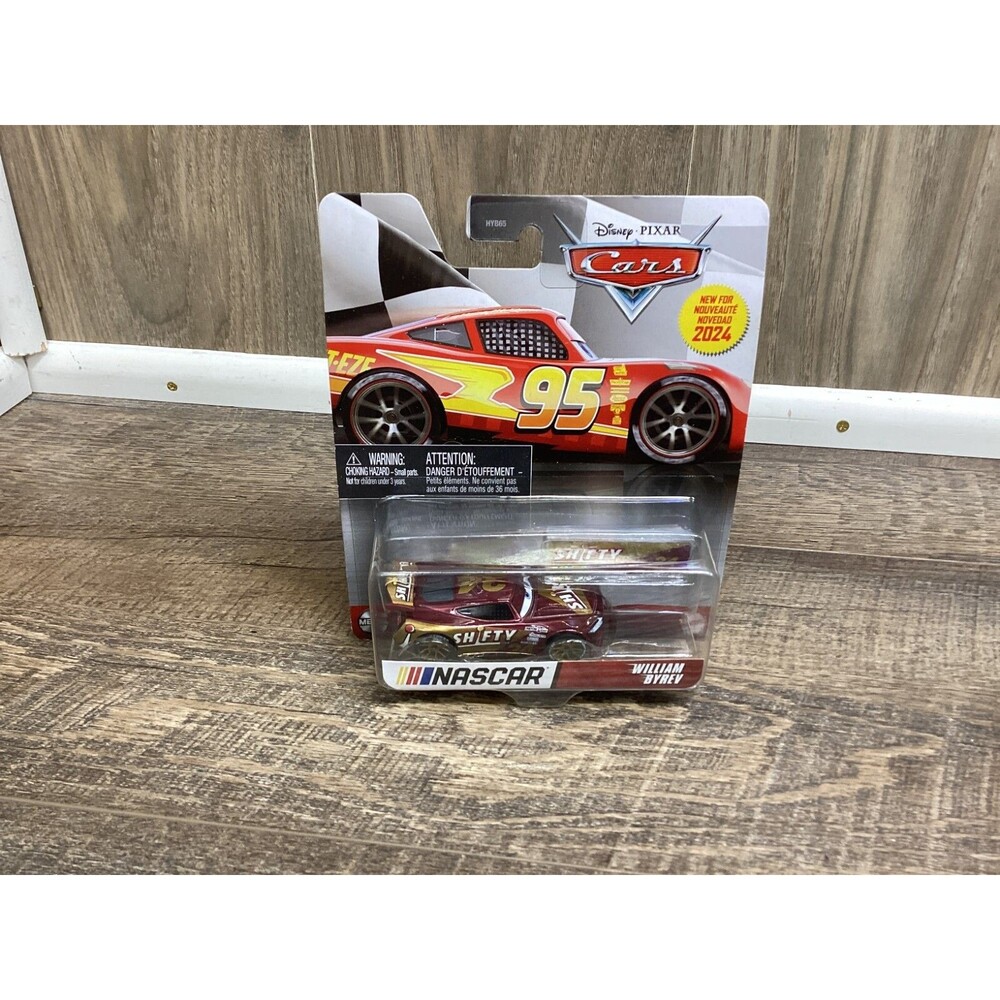 Disney Pixar Cars William Byrev 2024 NASCAR Diecast Metallic